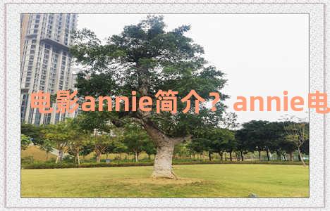 电影annie简介？annie电影讲了什么